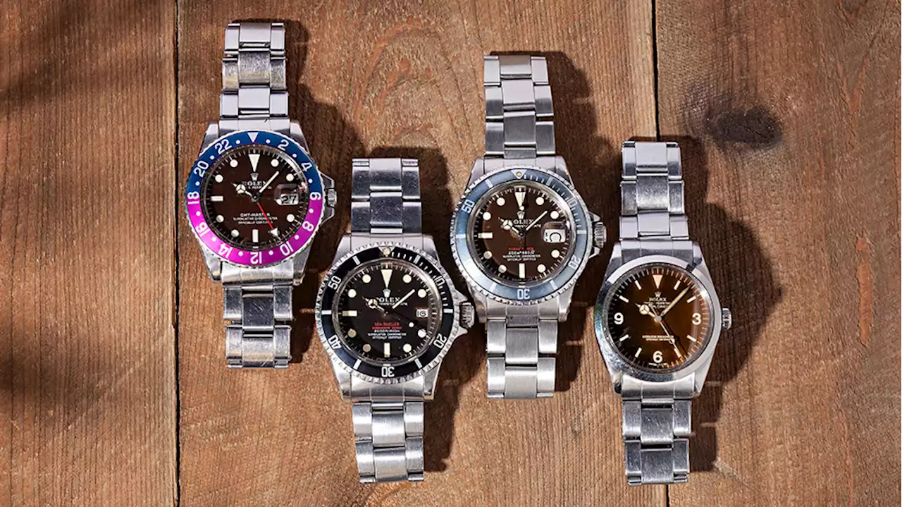 A Collection of ‘Tropical’ Dial Rolexes From the ’60s and ’70s Are Heading to Auction This Week