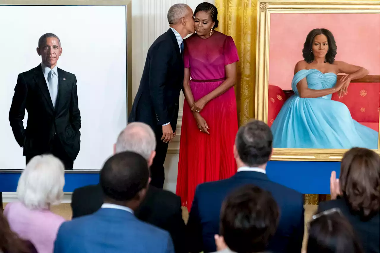 Obamas Return to the White House, Unveil Official Portraits