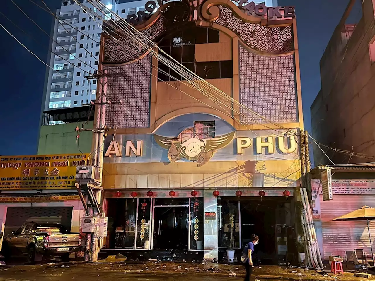 At least 32 dead as fire rips through karaoke parlor in Vietnam