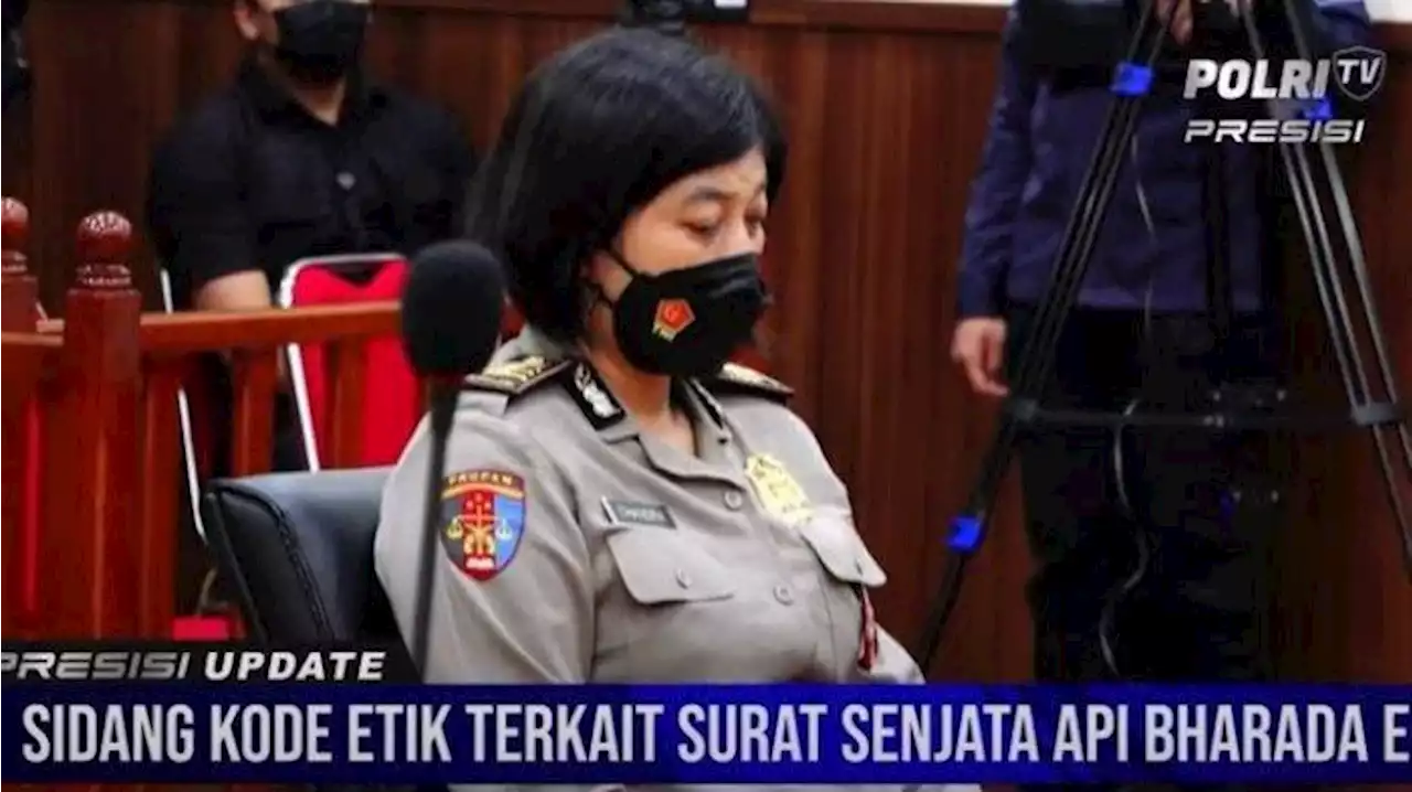 Sosok AKP Dyah Candrawati, Satu-satunya Polwan yang Jalani Sidang Etik Kasus Tewasnya Brigadir J - Tribunnews.com