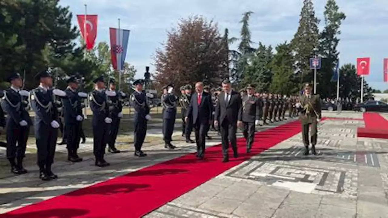 Türkiye's Erdogan in Croatia as he concludes three-nation Balkan tour