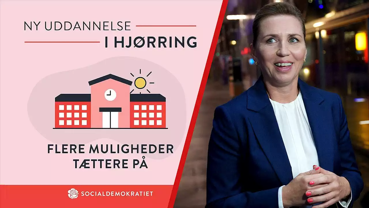 Stor brøler fra Socialdemokratiet: Laver pinlig fejl i annonce om Nordjylland