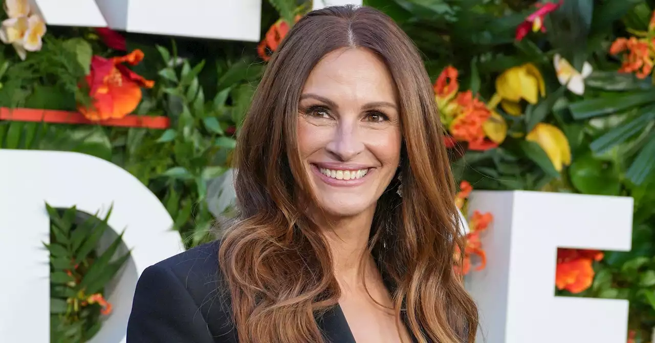 Julia Roberts’ ‘Ticket to Paradise’ Premiere Dress Honors Her Family: Pics