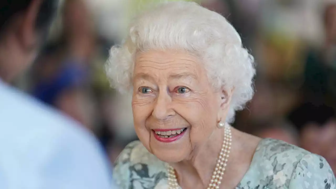 Queen Elizabeth II under medical supervision