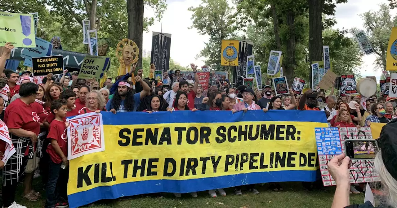 'Listen to the Frontlines': DC Mobilization Demands Congress Stop Manchin's Dirty Deal