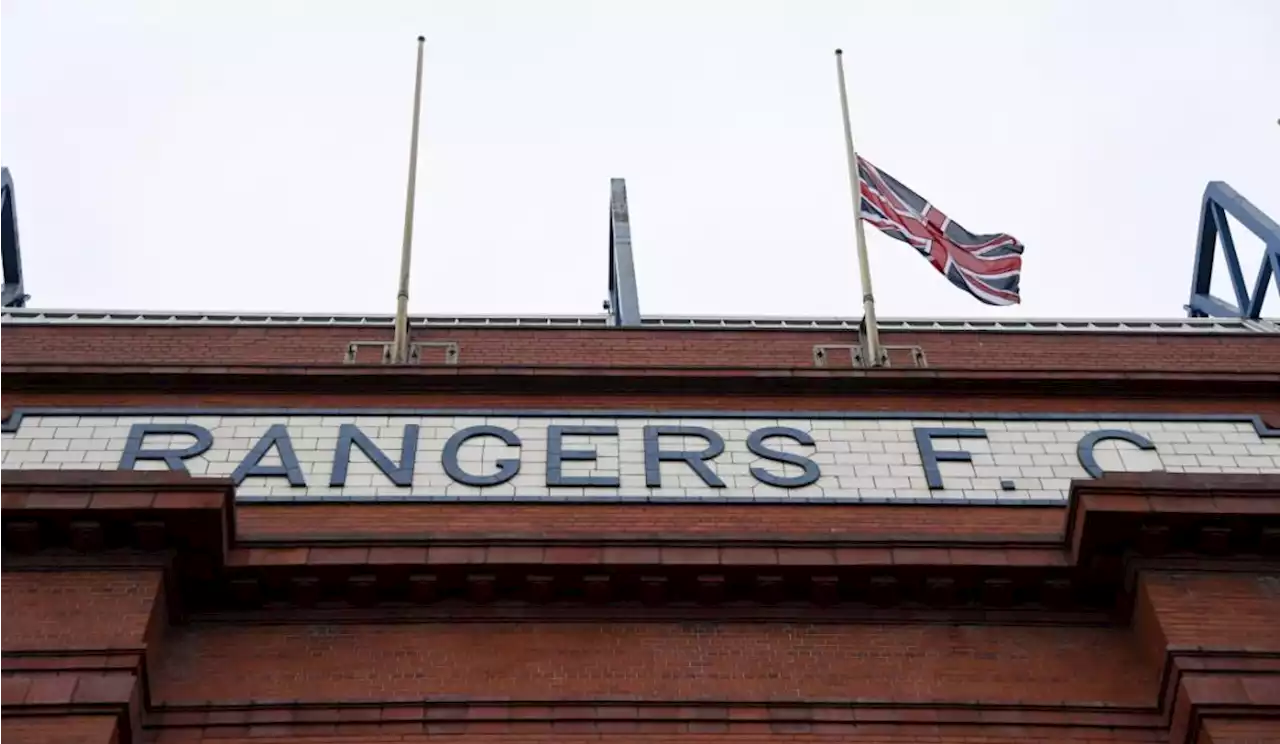 Union flag at Rangers' Ibrox Stadium lowered to half-mast as mark of respect