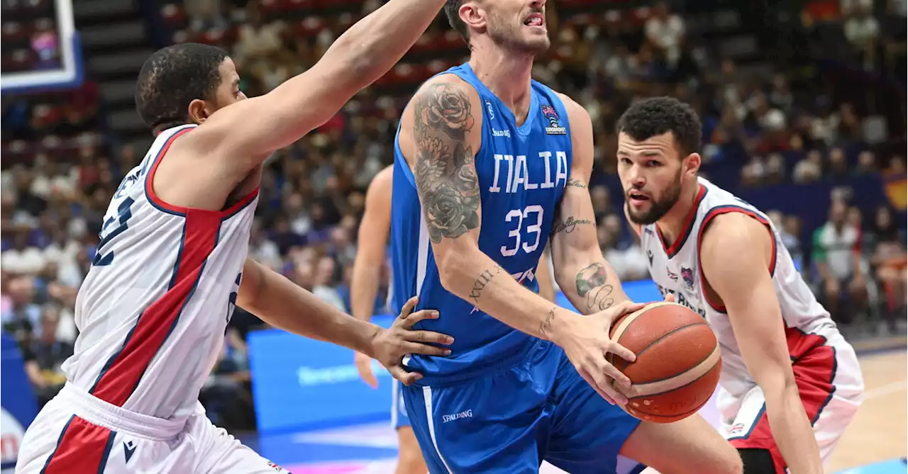 Europei basket: l&#39;Italia travolge la Gran Bretagna. Ora la Serbia