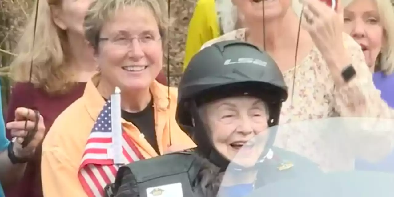 Woman celebrates 105th birthday with surprise motorcycle ride