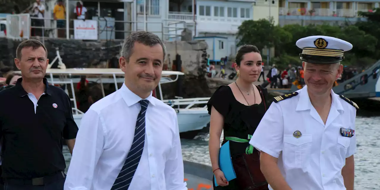 En déplacement à Mayotte, Gérald Darmanin annonce le maintien du Raid sur l'île