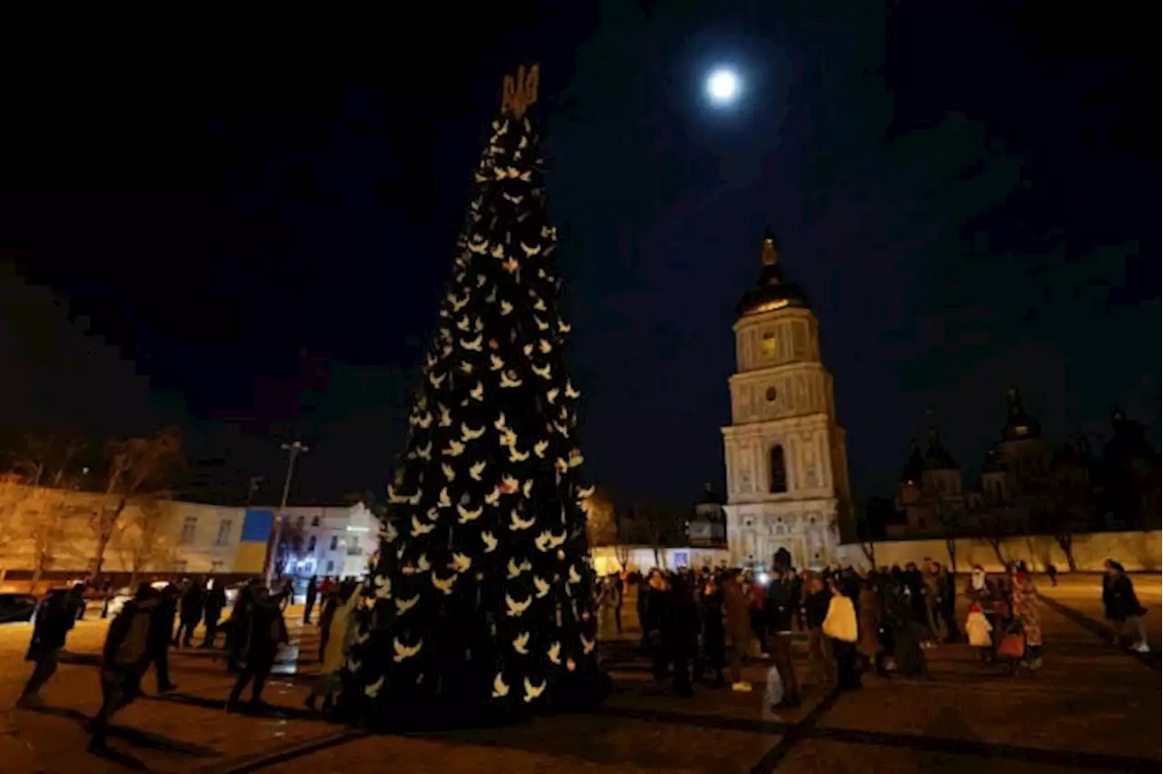 Blasts heard in Kyiv, around Ukraine in early hours of New Year’s Day