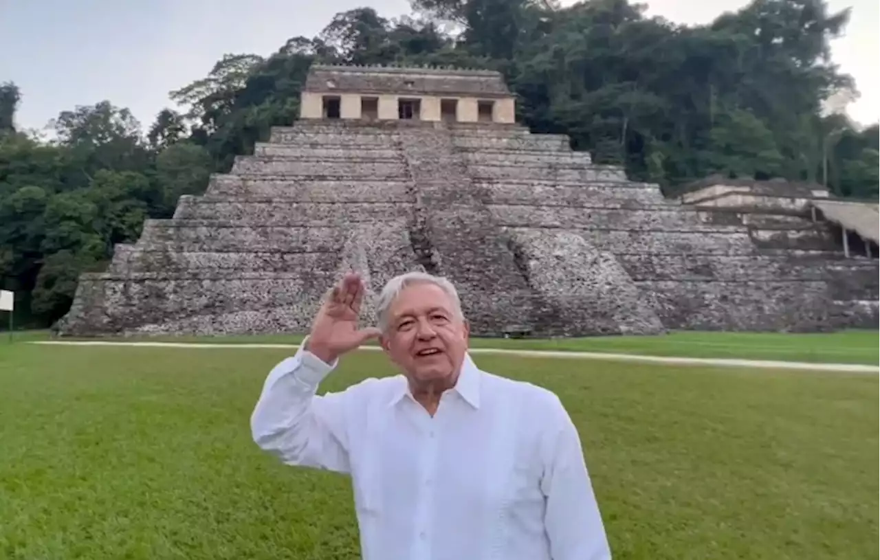 AMLO envía mensaje de fin de año desde Palenque, Chiapas