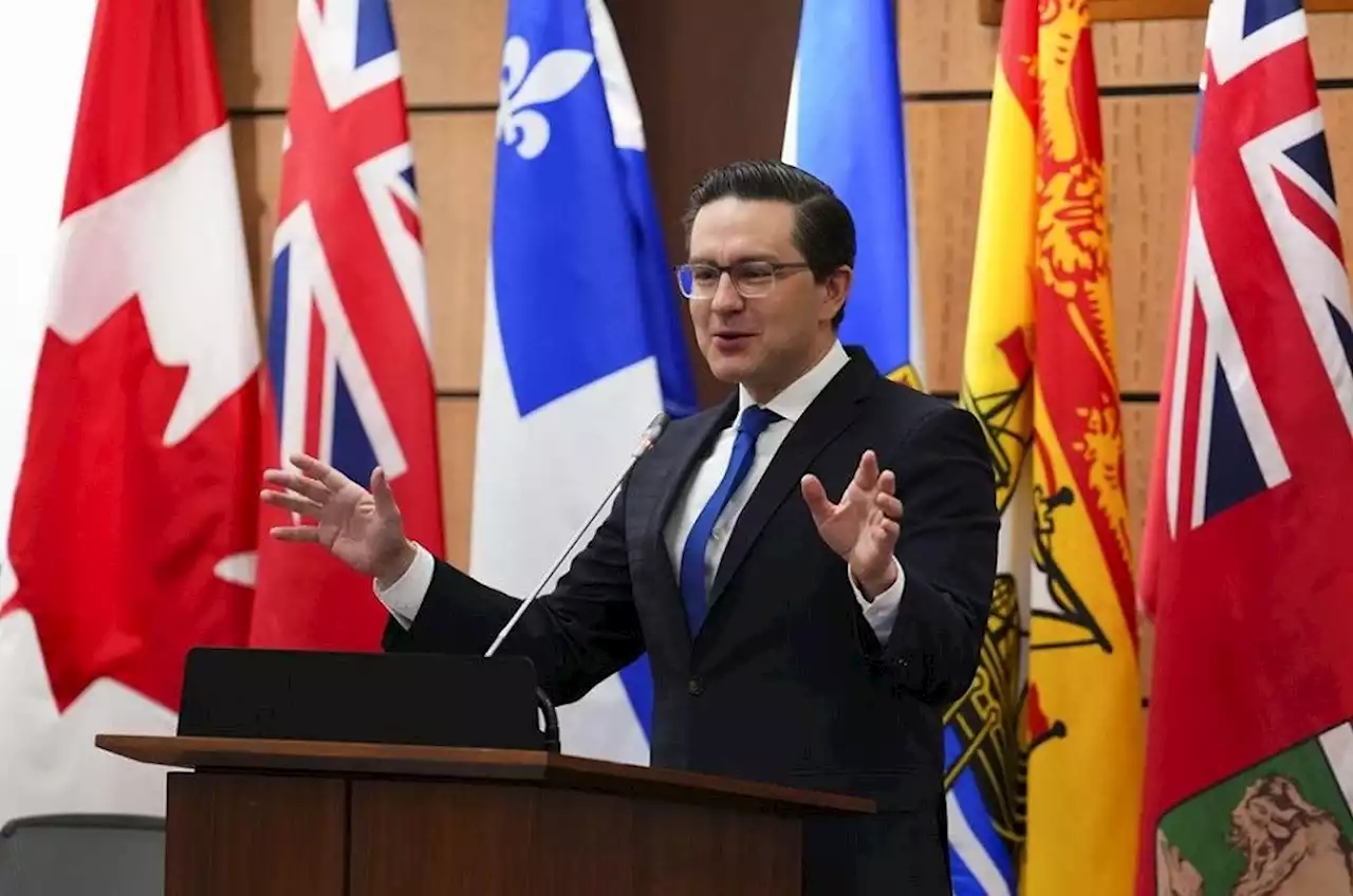 Poilievre didn’t go far enough in denouncing anti-Trudeau flags: political scientist