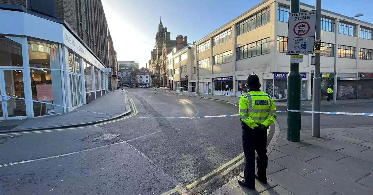 Two men stabbed outside nightclub in Nottingham city centre