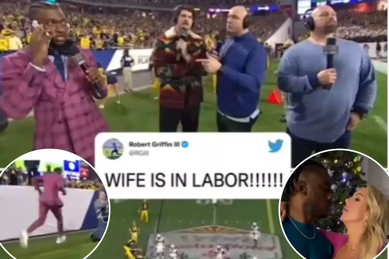 Robert Griffin III Found Out Wife Was In Labor During Live ESPN Broadcast  But “Baby Said Sike” – Deadline