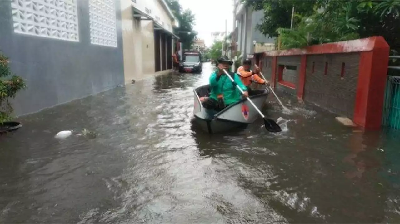 BPBD Laporkan Wilayah di Jateng yang Tergenang Banjir: Tegal, Pekalongan, Kendal hingga Grobogan - Tribunnews.com