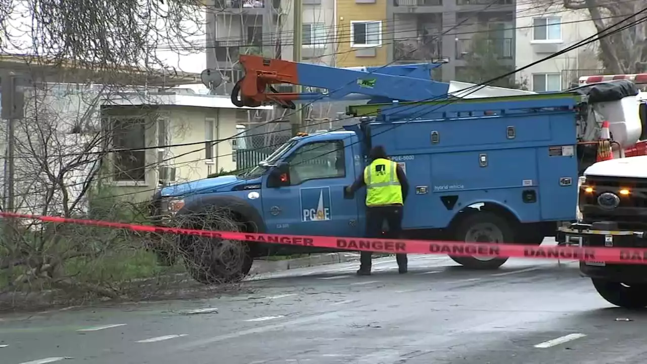 Bay Area storm: Over 92K customers without power, most in South Bay, PG&E says