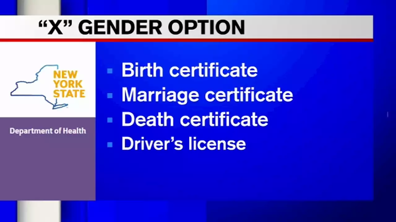 New Yorkers can now choose 'X' gender driver's license, other vital records