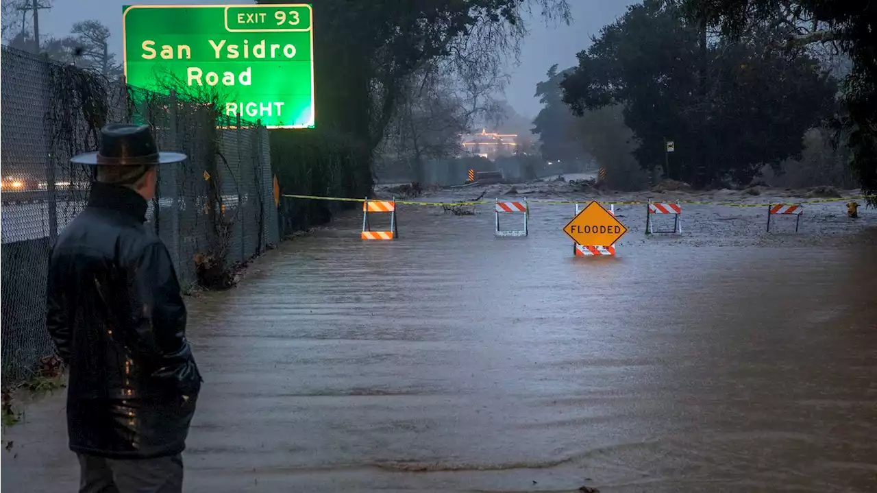 In photos: 'Potent' atmospheric river unleashes flooding rains across California