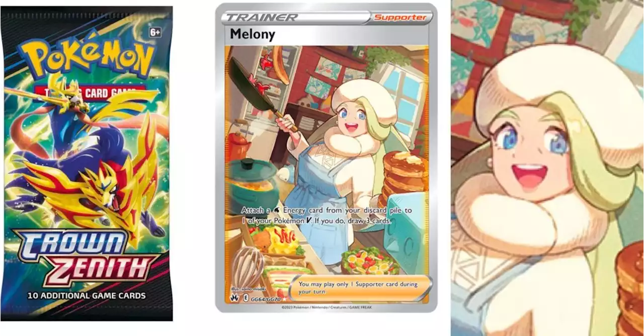 Pokémon TCG: Crown Zenith’s English Melony Revealed