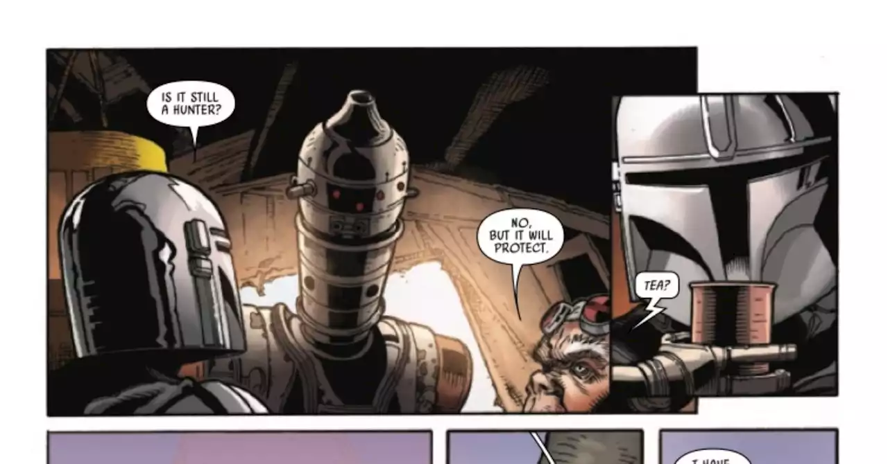 Star Wars: The Mandalorian #7 Preview: Never Trust a Droid