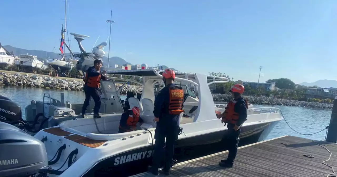 Rescatan a doce personas que quedaron a la deriva en yate que viajaba desde Cartagena a Santa Marta