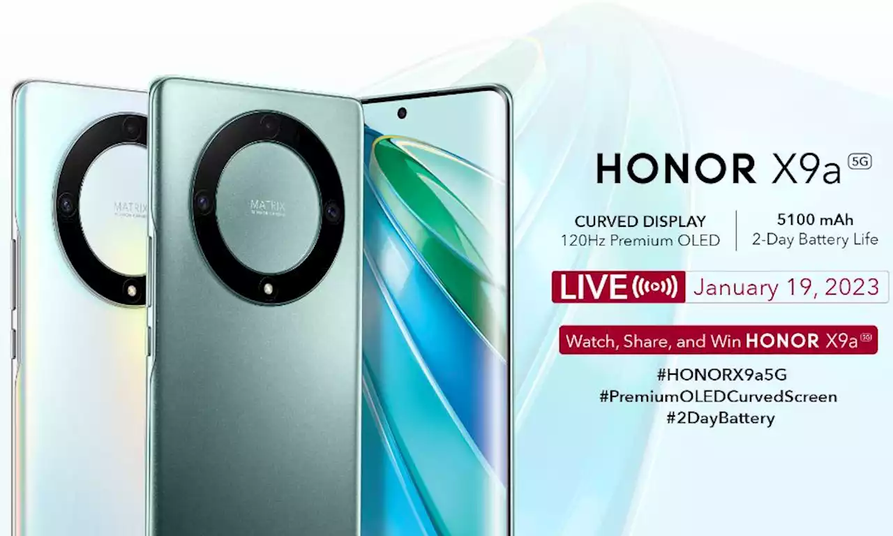 HONOR X9a 5G with ultra tough Premium OLED Curved Screen to arrive Jan 19 | BMPlus