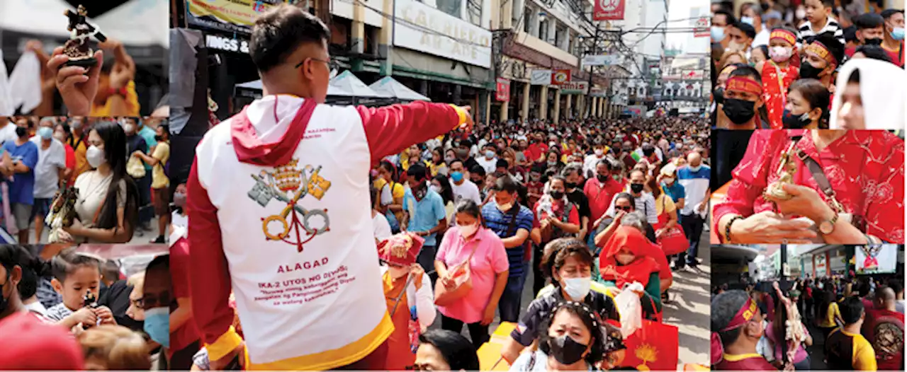 PRC and DOH provide medical aid to Black Nazarene devotees | Claudeth Mocon-Ciriaco