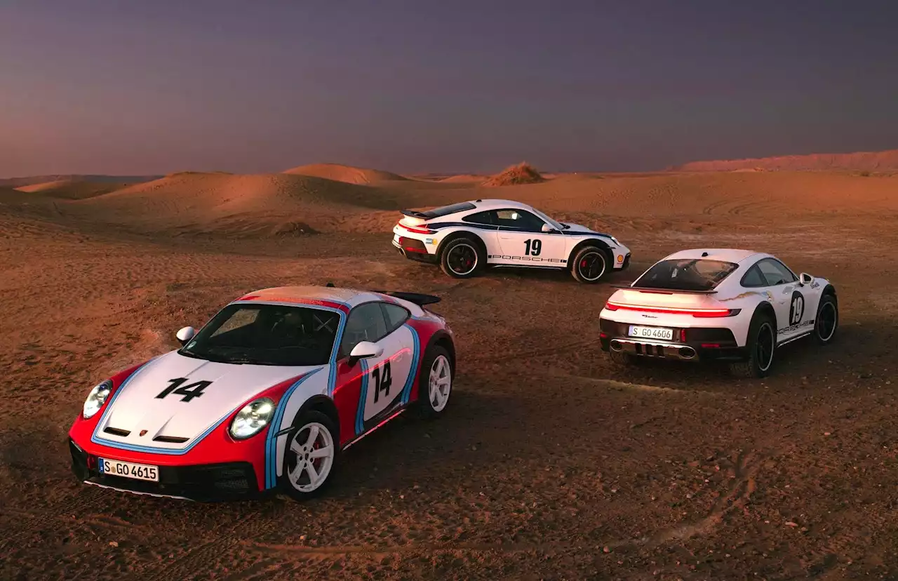 Porsche Reveals 1970s-Inspired Wraps For 911 Dakar | Carscoops