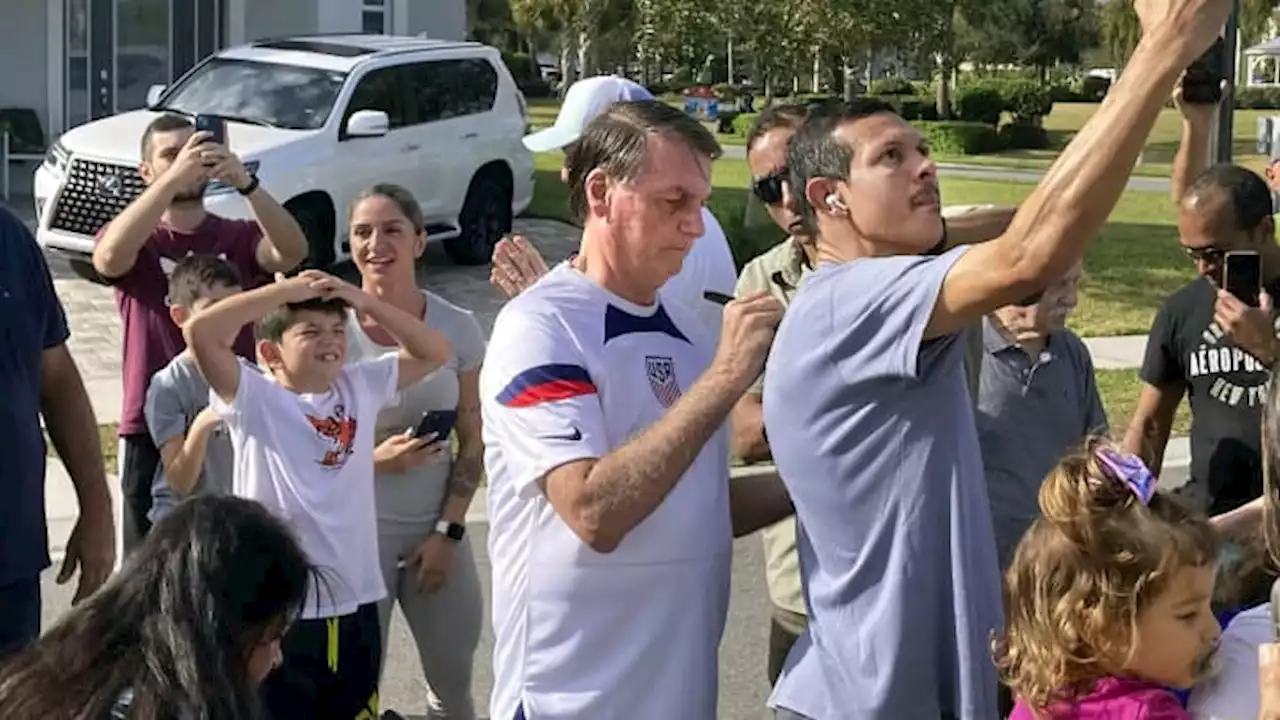 As Brazil reels from riots, Bolsonaro finds home near Florida