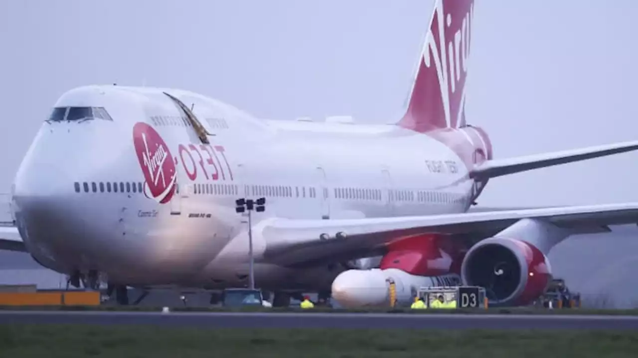 Virgin Orbit stock plummets after failure of its first UK rocket launch