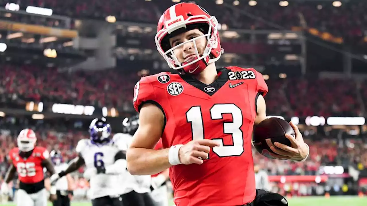 Georgia Bulldogs crush the Texas Christian University Horned Frogs 65-7 to win second consecutive College Football Playoff National Championship | CNN