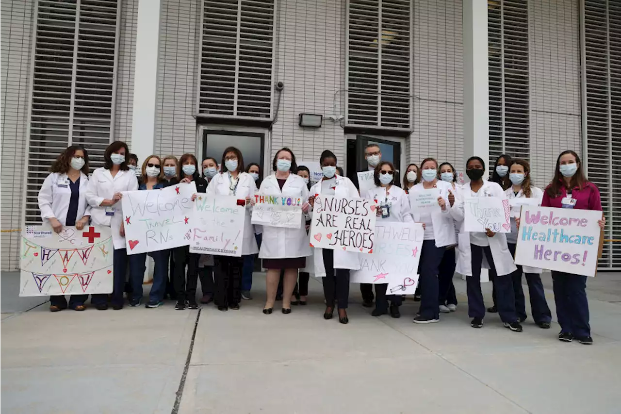 HEALTHCARE STANDOFF: More than 7,000 nurses go on strike in New York City