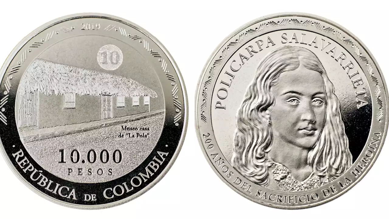 Moneda de $10 mil, en conmemoración de Policarpa, circula desde este martes