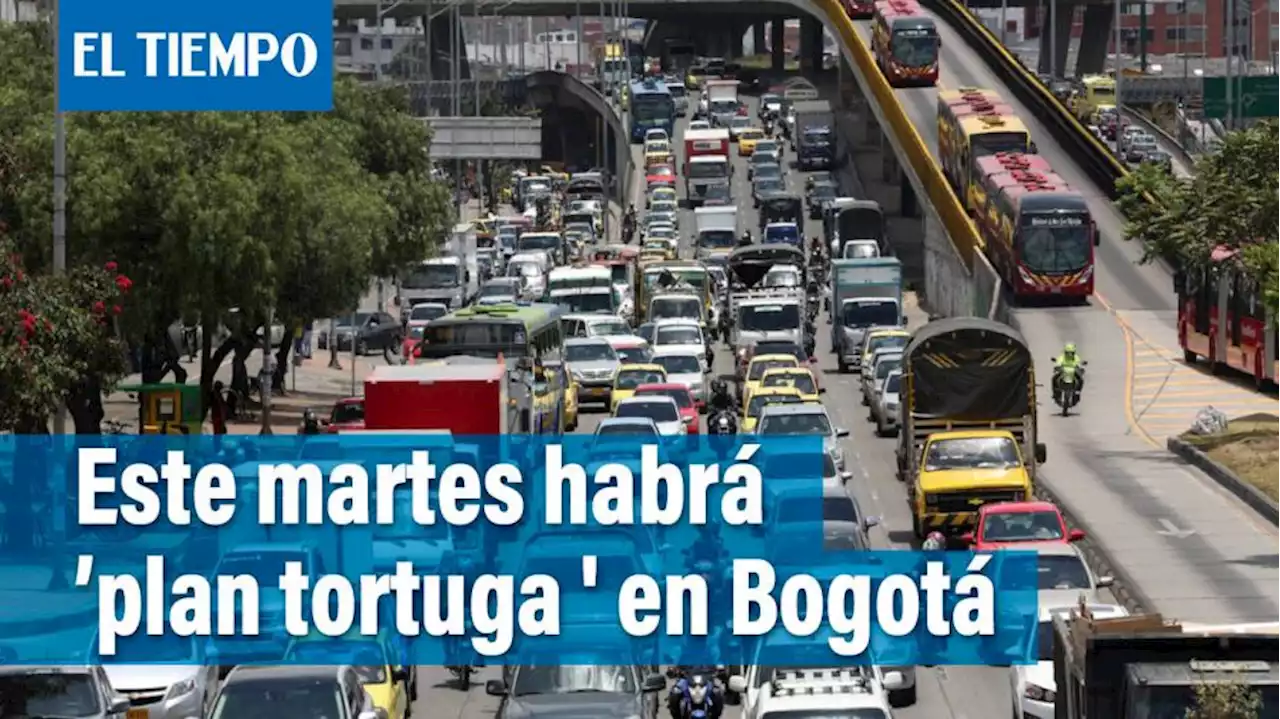 Plan tortuga contra nuevo pico y placa en Bogotá: puntos y calles afectadas