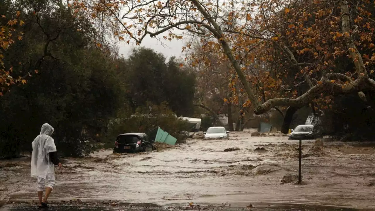 Atmospheric river hammers California with life-threatening flash flooding as residents told to evacuate