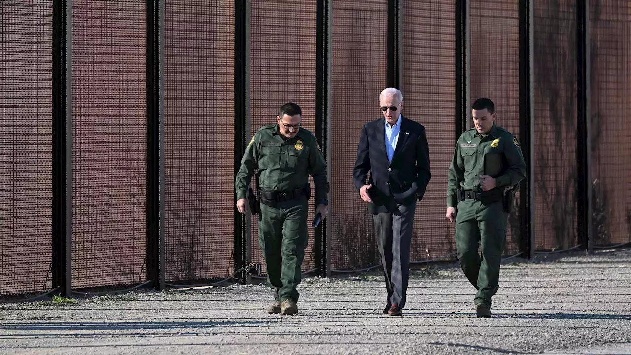 Biden avoids sections of Trump-built border wall during trip to El Paso