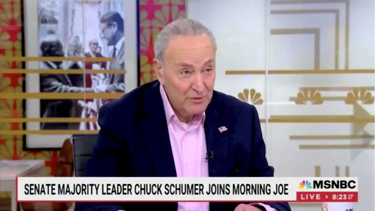 Chuck Schumer warns Trump's power is 'declining' but adds he 'wouldn't underestimate him'