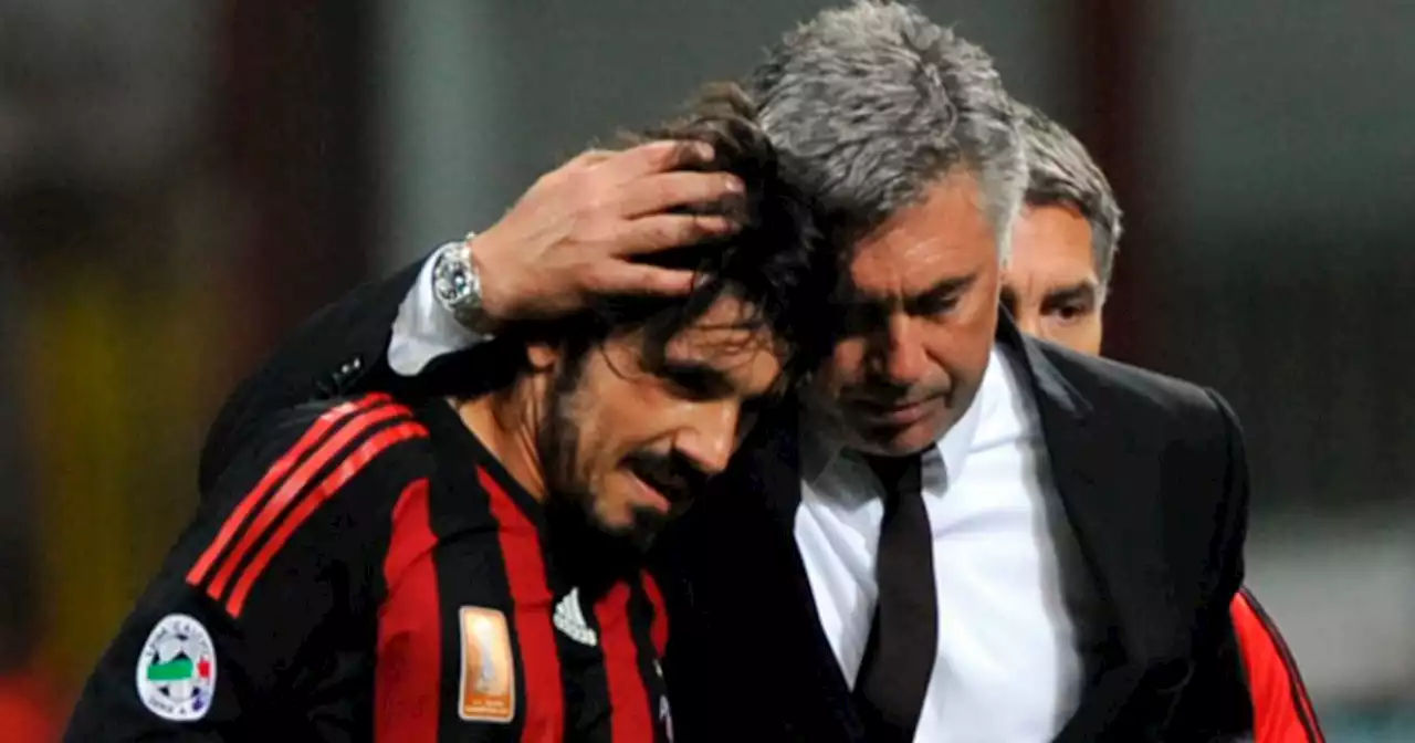 ¡Se acabó el amor! Carlo Ancelotti reconoció tener problemas personales con Gennaro Gattuso