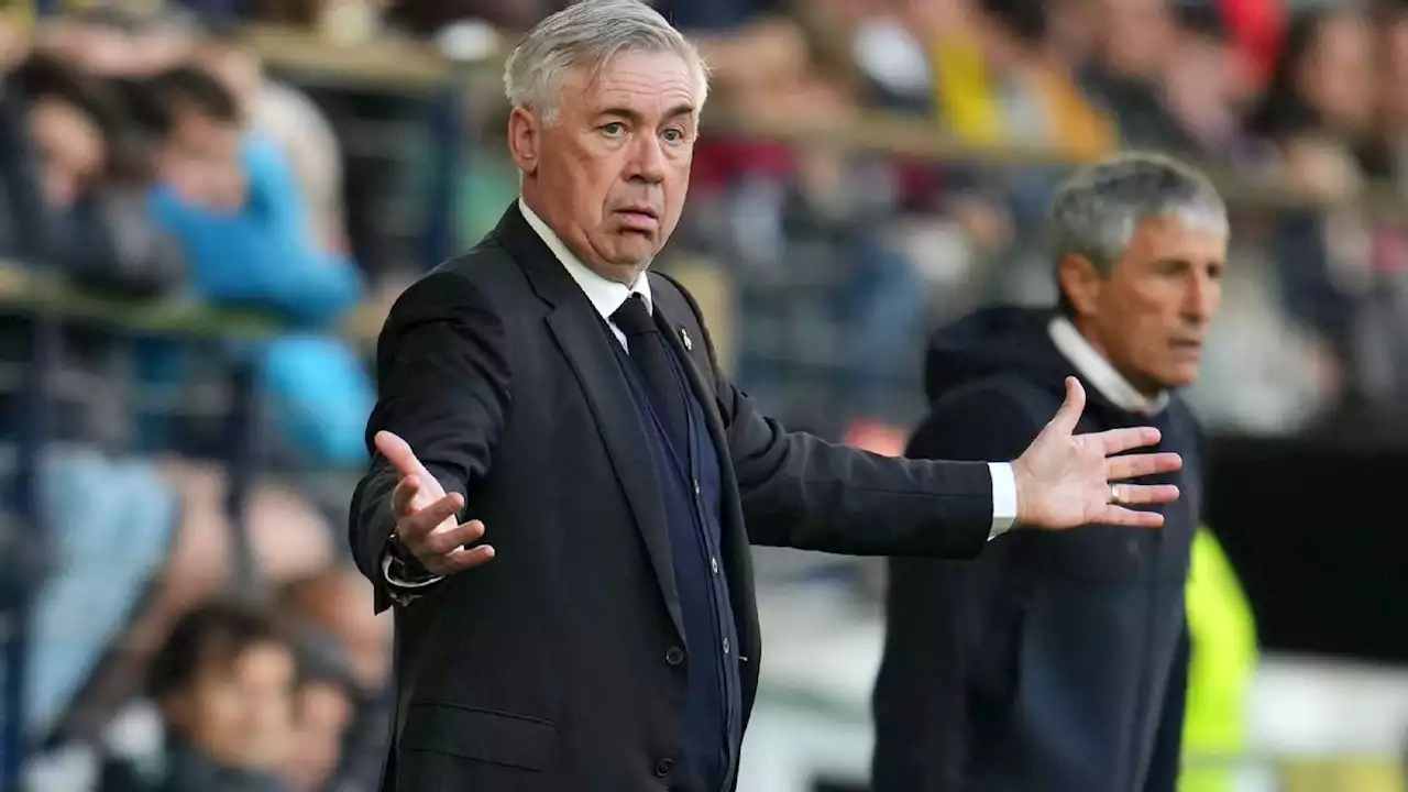 Ancelotti y el once sin españoles del Real Madrid: 'Fue casualidad'