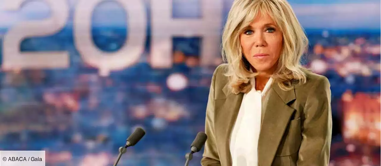 PHOTO – Brigitte Macron lumineuse : son nouveau maquillage bonne mine (et rajeunissant) au JT de TF1 - Gala