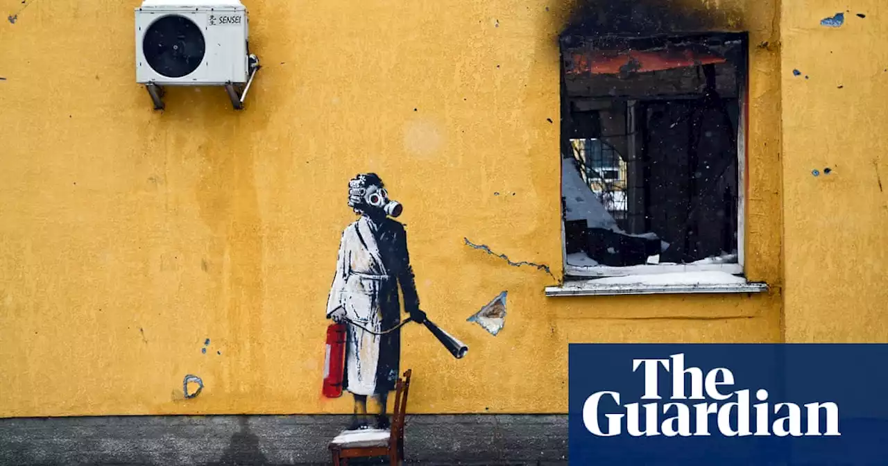 Banksy online auction for Ukraine targeted by ‘hostile attacks’ from Russia