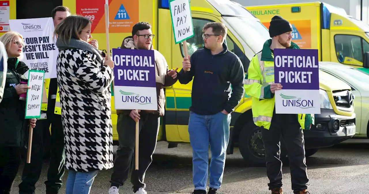 Grant Shapps Condemned For Accusing Striking Ambulance Workers Of Putting Lives At Risk