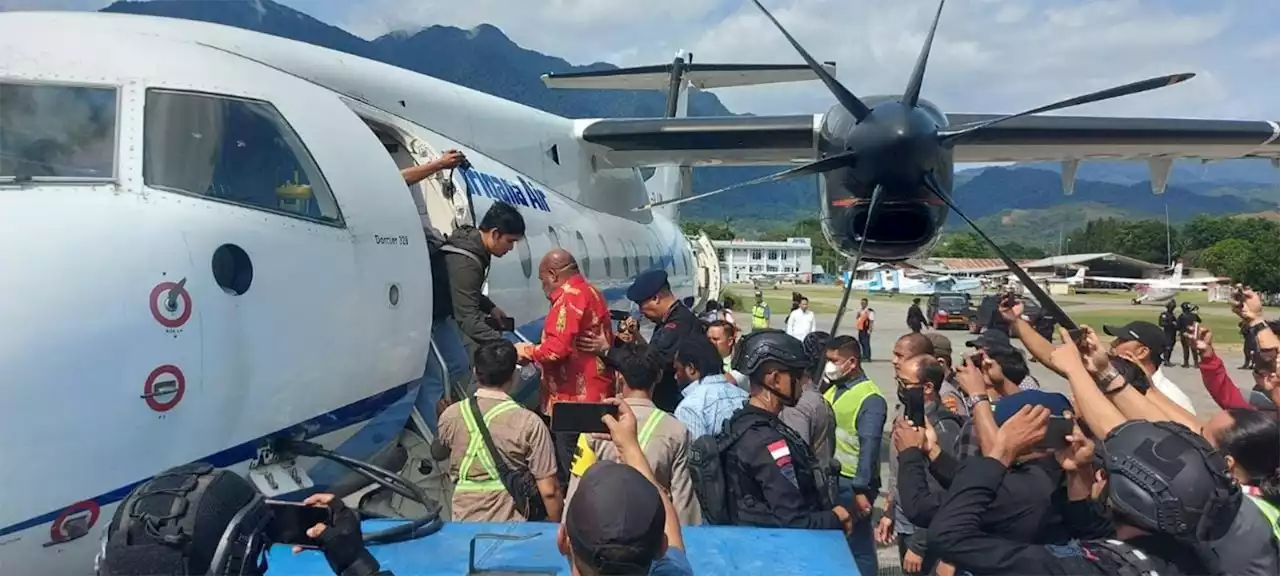 30 Menit Setelah Gubernur Papua Lukas Enembe Ditangkap di Sendok Garpu Jayapura