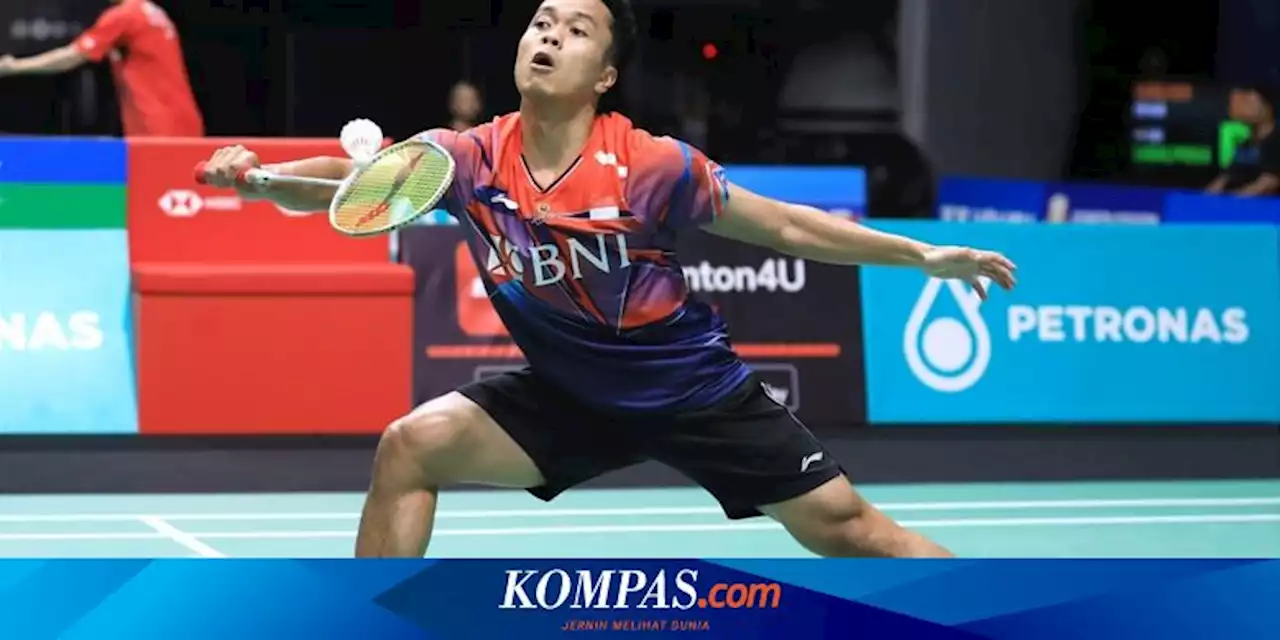 Malaysia Open 2023: Anthony Ginting Atasi Keraguan, Cerdik Manfaatkan Angin