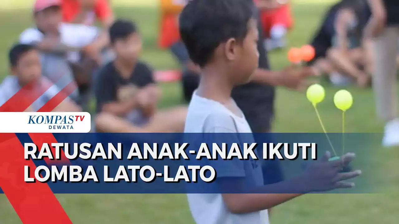 Ratusan Anak-Anak Ikuti Lomba Lato-Lato