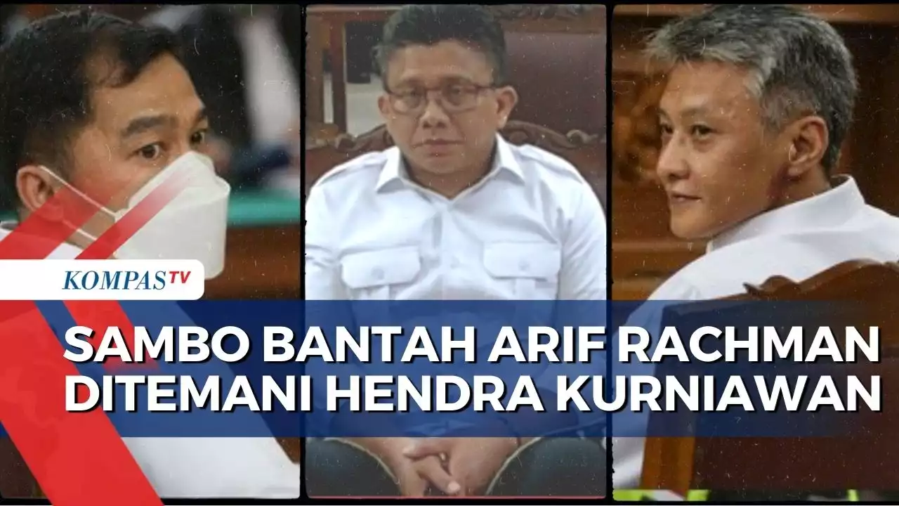 Sambo Pastikan Arif Rachman Melapor Soal CCTV Seorang Diri, Benarkah?