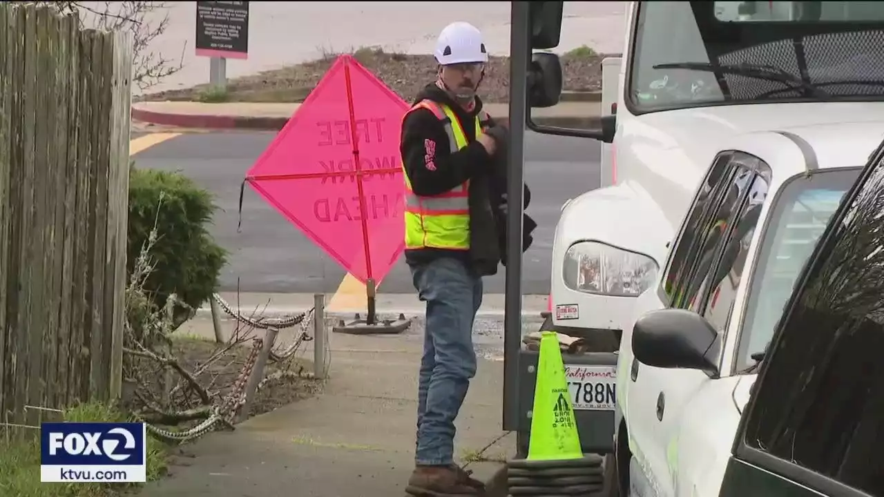 Crews working hard in San Francisco to prepare for next round of rain