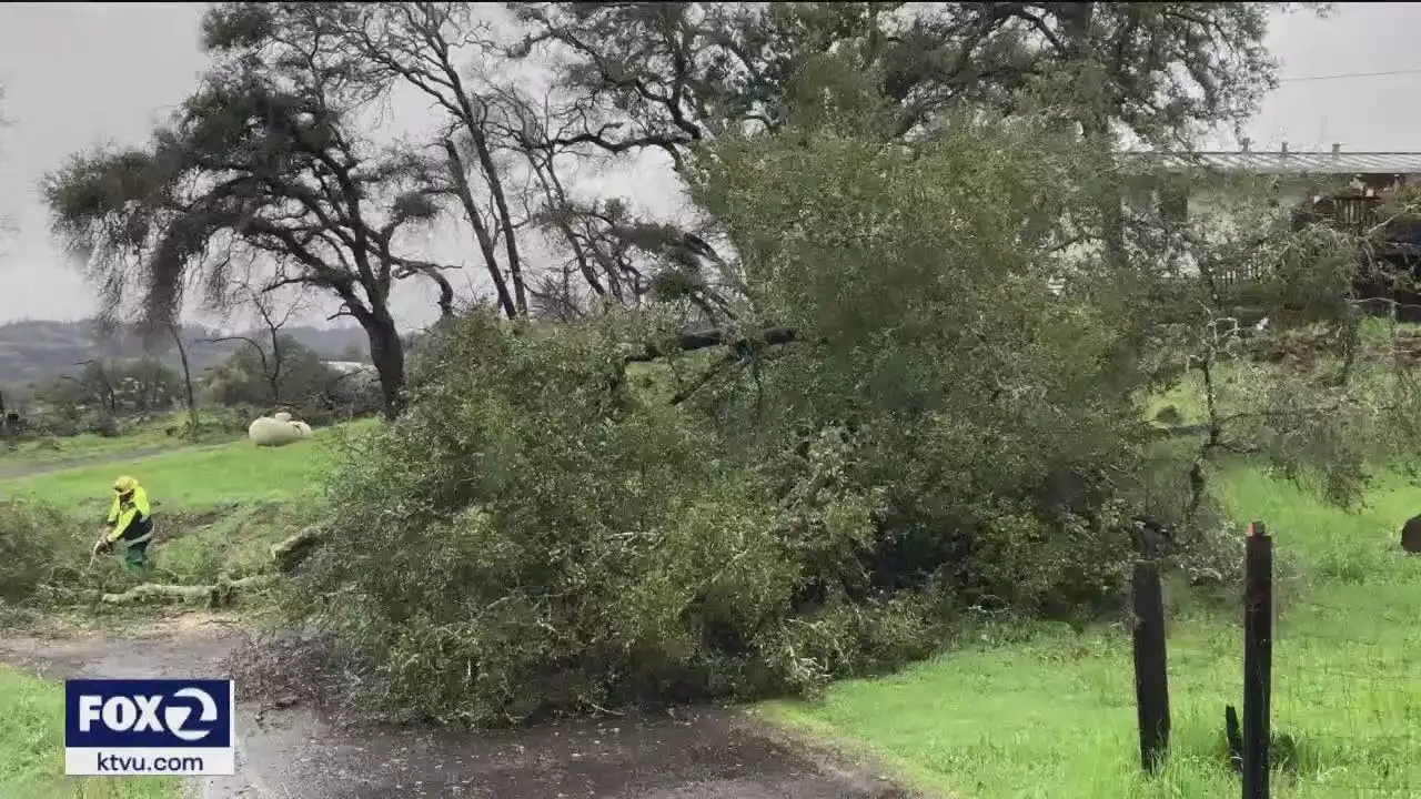 Dangerous winds, lightning likely in Napa County