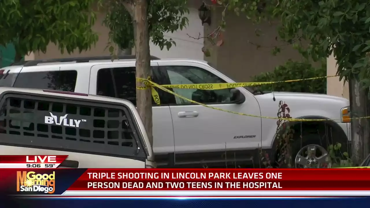 Homicide investigation after one dead, two injured in Lincoln Park -