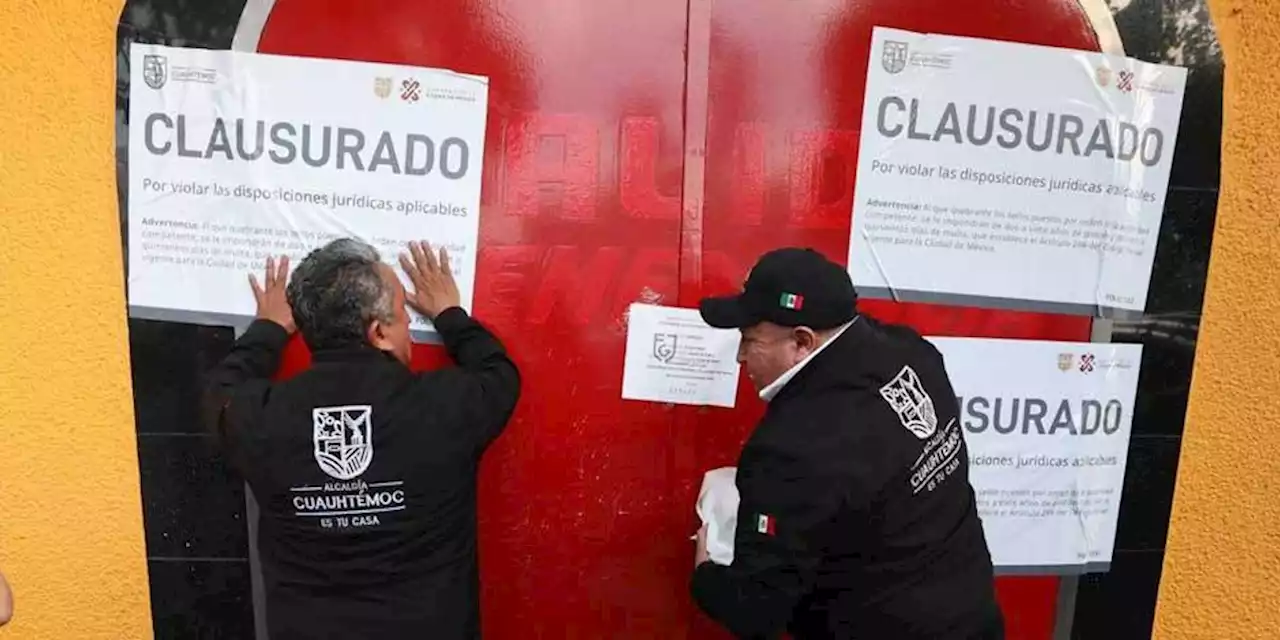 Clausuran 'La Polar', restaurante-bar donde un hombre perdió la vida